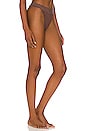 view 4 of 6 Abigail Thong 3 Pack in Peppercorn