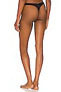 view 5 of 6 Sabrina Thong 3 Pack in Black