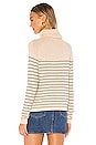 view 3 of 4 COL ROULÉ FELICITY in Ivory & Black stripe