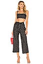 view 4 of 4 Nolana Pant in Black Dot