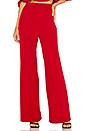 view 1 of 4 Lynder Pant in Deep Red