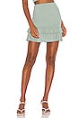 view 1 of 4 Oxnard Mini Skirt in Seafoam Green