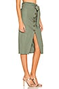 view 2 of 4 Watson Midi Skirt in Sage Green