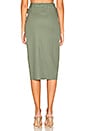 view 3 of 4 Watson Midi Skirt in Sage Green