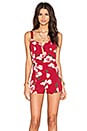 view 1 of 4 Avena Romper in Wine