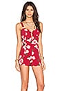 view 2 of 4 Avena Romper in Wine