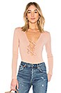 view 1 of 5 Tulsa Bodysuit in Nude