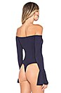view 4 of 5 BODY ÉPAULES DÉNUDÉES ALDER in Navy