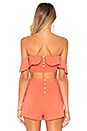 view 3 of 4 Odessa Top in Salmon