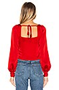 view 3 of 4 Yates Top in Red