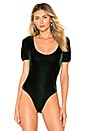 view 2 of 5 Catalina Bodysuit in Emerald Green
