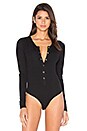 view 2 of 5 Peoria Bodysuit in Black