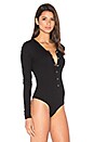 view 3 of 5 Peoria Bodysuit in Black