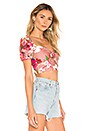 view 2 of 4 Alvarado Top in Mauve Amy Floral