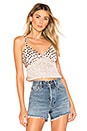 view 1 of 4 Corrine Top in Nude & Black