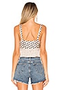 view 3 of 4 Corrine Top in Nude & Black