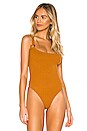 view 2 of 5 Coronado Bodysuit in Burnt Orange