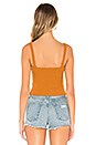 view 3 of 4 Montecito Top in Burnt Orange