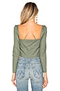 view 3 of 4 BLUSA ALTHEA in Sage Green