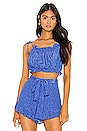 view 1 of 5 Francine Top in Blue Floral