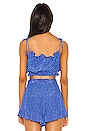 view 3 of 5 Francine Top in Blue Floral