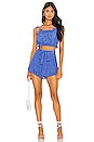 view 4 of 5 Francine Top in Blue Floral