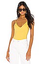 view 1 of 5 Palms Bodysuit in Canary Yellow