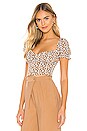 view 2 of 4 TOP CROPPED EDITH in Cheetah