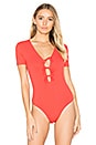 view 2 of 5 x REVOLVE Xenia Bodysuit in Red
