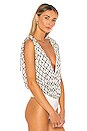 view 3 of 5 BODY BLAIRE in Ivory & Black Plaid