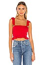 view 2 of 5 Leona Top in Red