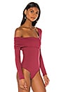 view 3 of 5 FLORENCE 바디수트 in Burgundy
