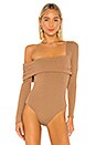 view 2 of 5 Florence Bodysuit in Taupe