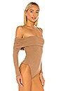 view 3 of 5 Florence Bodysuit in Taupe
