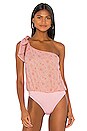 view 2 of 5 Monet Bodysuit in Pink Gabriela Floral