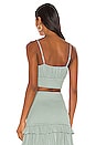 view 3 of 4 Peninsula Bralette in Seafoam Green