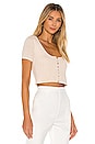 view 2 of 5 Pfeiffer Top in Light Tan