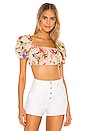 view 1 of 4 Calum Top in Nude Amy Floral