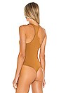 view 4 of 5 Clara Bodysuit in Caramel