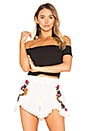 view 1 of 4 x REVOLVE Marci Crop Top in Black