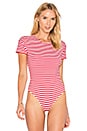 view 2 of 6 Maddix Bodysuit in Red