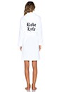 view 4 of 4 Robe Lyfe Robe in White