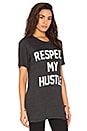 view 2 of 3 Respect My Hustle Tee in Black