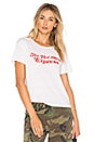 view 1 of 4 The Hot Mess Express Womens Distressed Tee in White