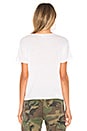 view 3 of 4 The Hot Mess Express Womens Distressed Tee in White