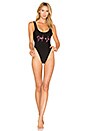 view 1 of 3 Drunk in Love One Piece Swimsuit in Black