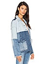 view 2 of 4 Patch Denim Jacket in Indigo