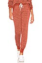 view 2 of 4 Bonfire Skinny Jogger in Mineral Wash Marsala