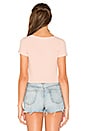 view 3 of 4 Sparrow Crop Top in Cameo Rose