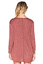 view 3 of 4 T-SHIRT AVEC 1 POCHE ALYSSA in Ruby Wine
